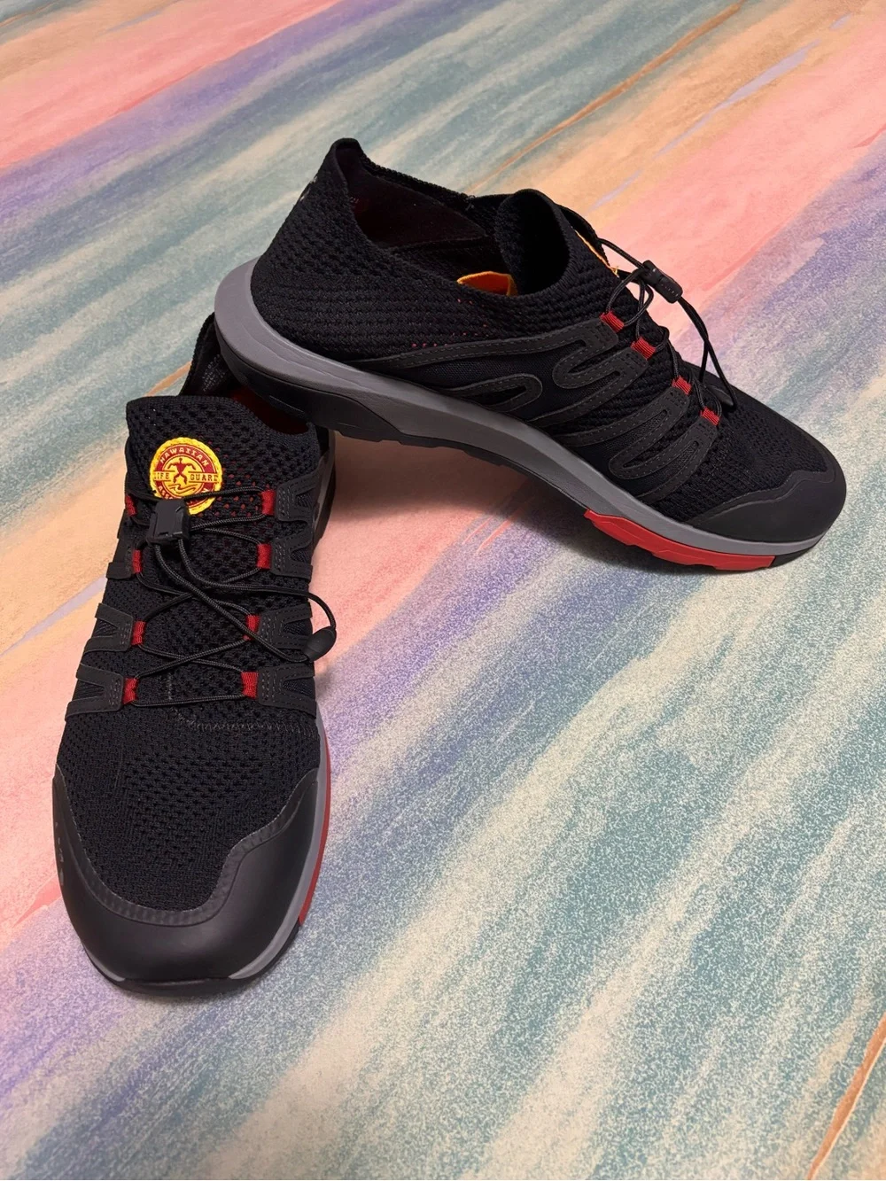 OluKai  “Imaka Trainer Black/Charcoal shoes men’s size 11.5